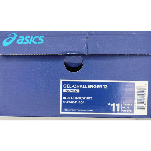 ASICS Gel-Challenger 12 Women's Tennis Shoe, Blue Coast/White, 11 B US - Picture 12 of 12